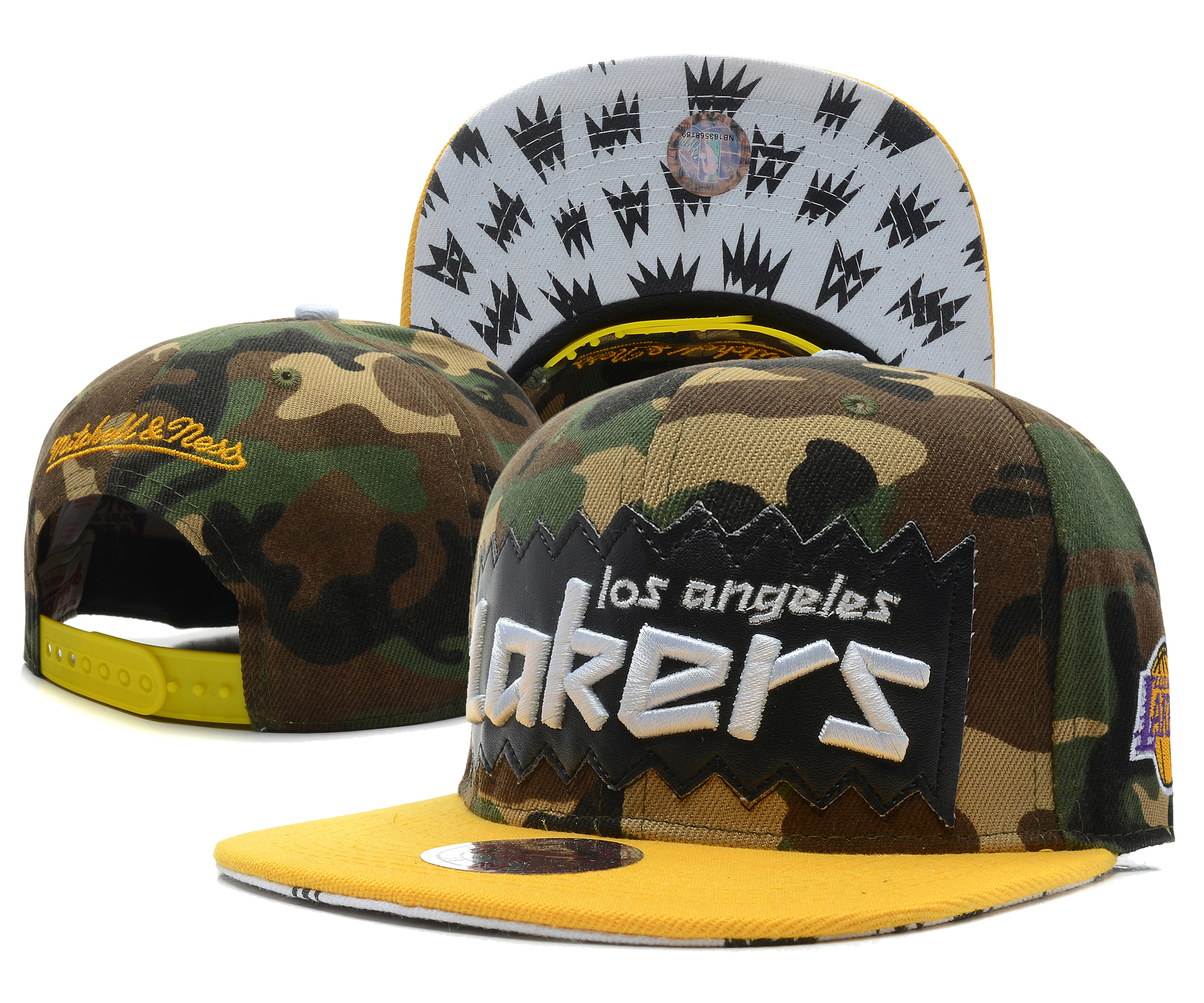 NBA Los Angeles Lakers MN Snapback Hat #56